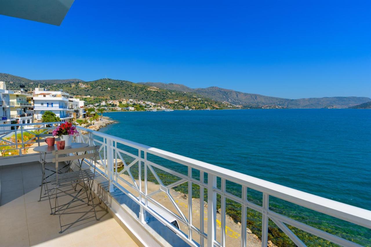 Margarita'S Seafront Luxury Apartment Elounda Екстериор снимка