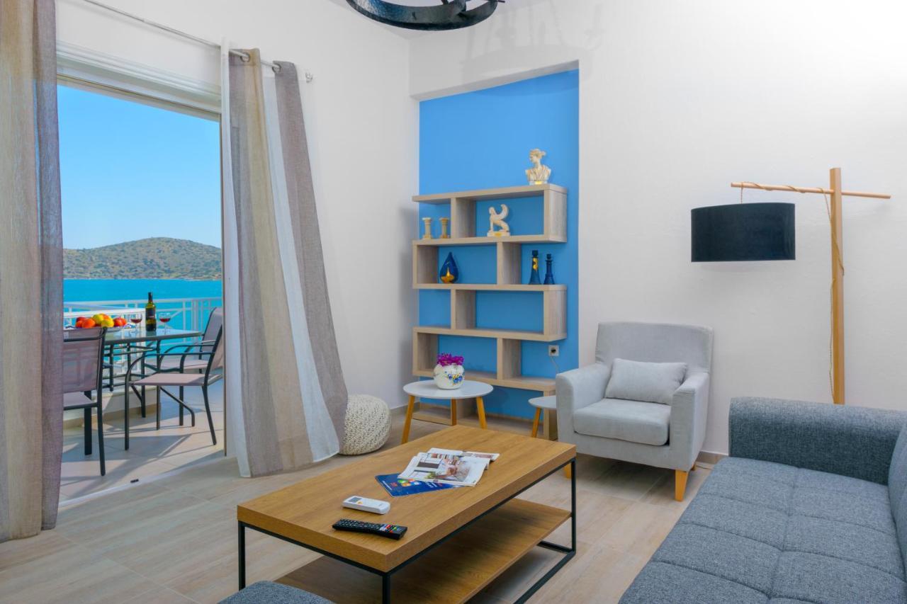 Margarita'S Seafront Luxury Apartment Elounda Екстериор снимка