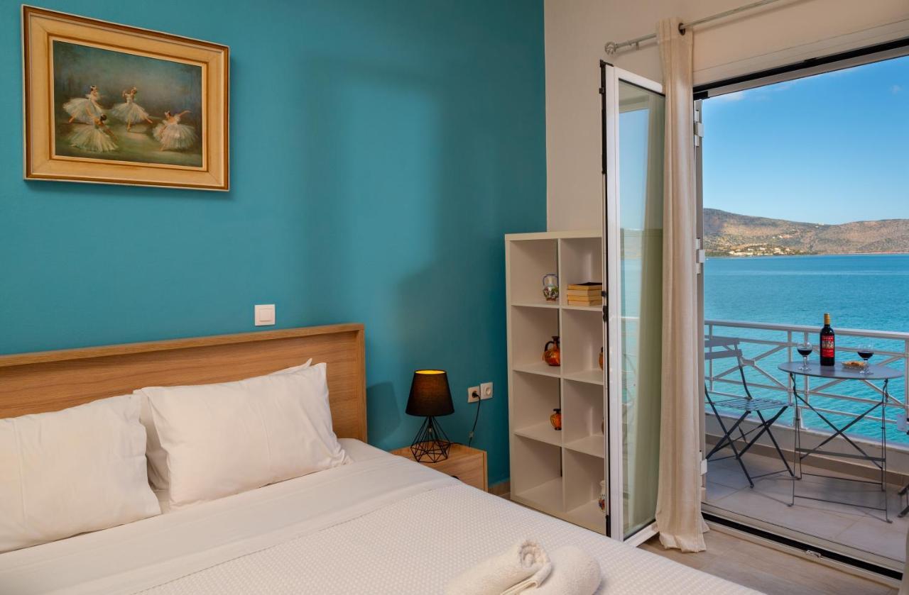 Margarita'S Seafront Luxury Apartment Elounda Екстериор снимка