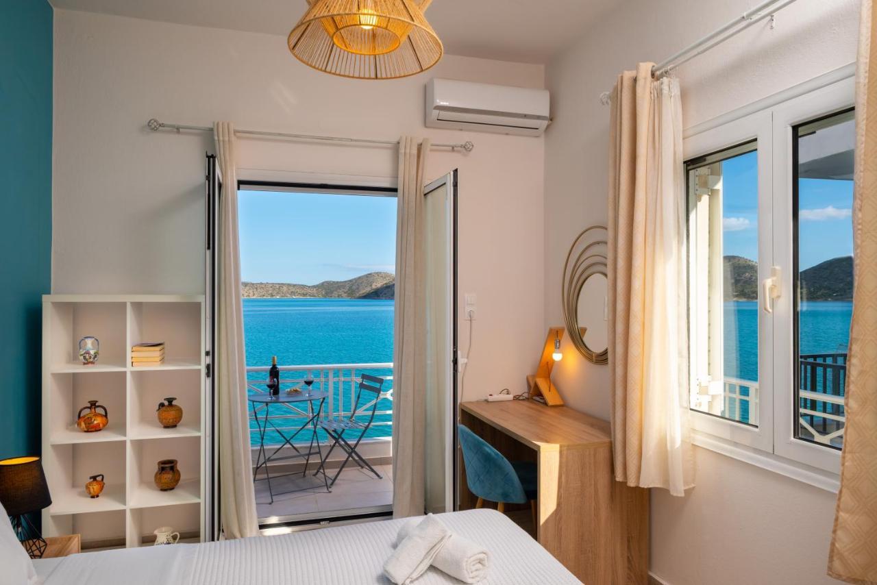 Margarita'S Seafront Luxury Apartment Elounda Екстериор снимка